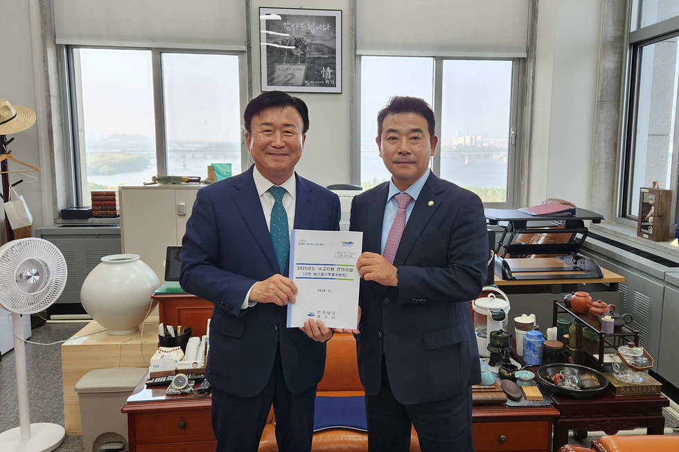 정기명 여수시장, 국비 확보를 위한 쉼 없는 총력전 이어가
