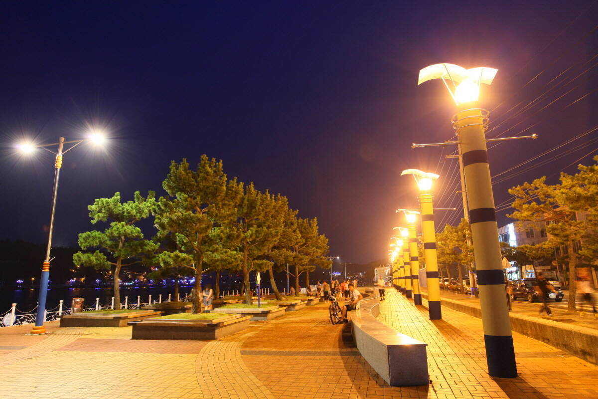 1.5Km 해안 산..